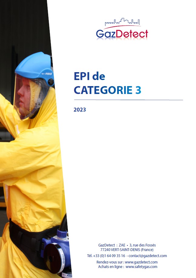 Catalogue protection respiratoire GazDetect
