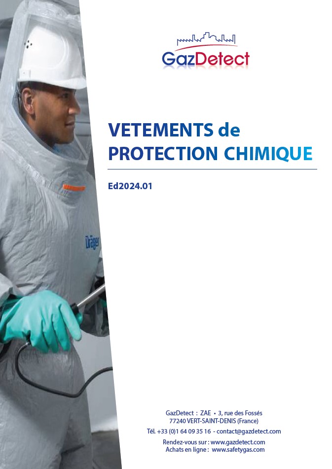 catalogue combinaison protection chimique