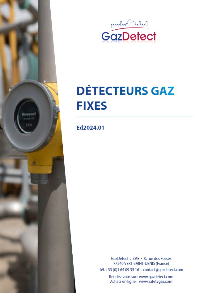 Catalogue GazDetect détection gaz fixe