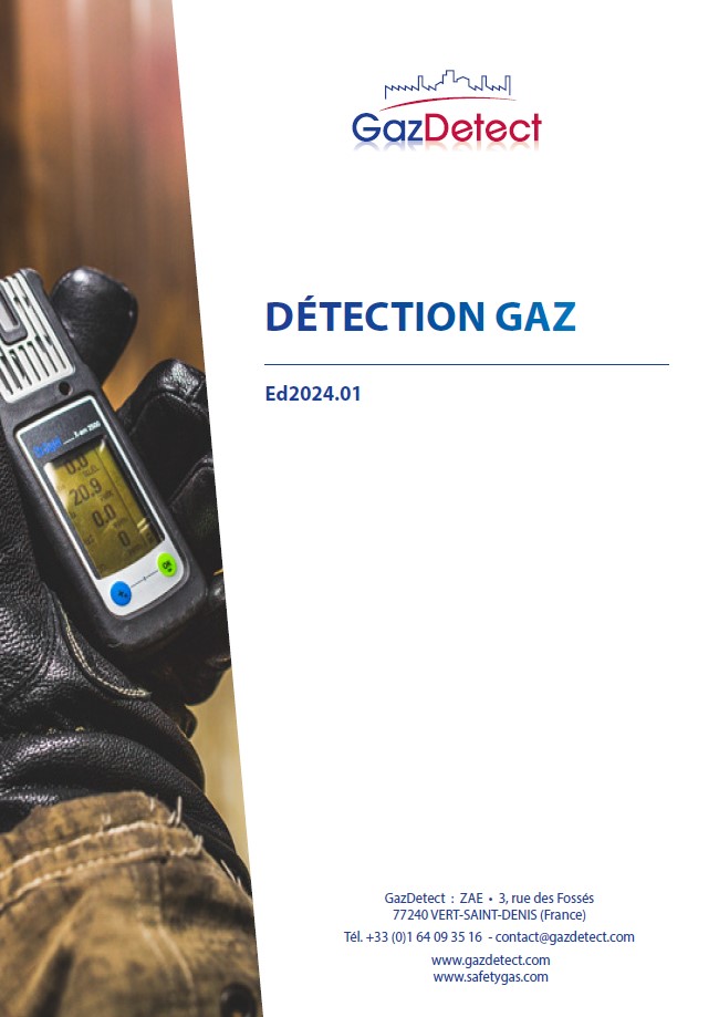 Catalogue détection gaz GazDetect