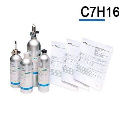 Bouteille gaz étalon Heptane (C7H16) de Air Products