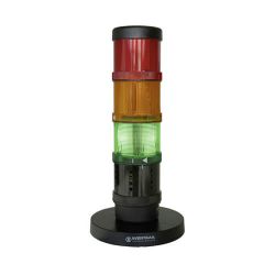 Colonne lumineuse de détection de CO2