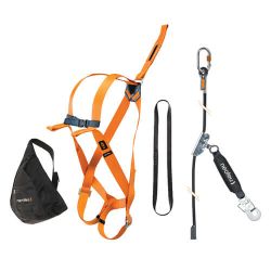 Kit harnais antichute toiture pour charpentiers, couvreurs & ramoneurs