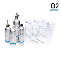 Bouteille gaz de calibration Oxygène, O2 gaz étalon de Air Products