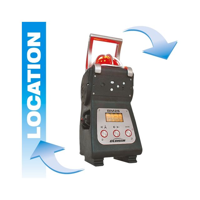 Location BM25 Oldham balise de détection gaz (balise de chantier) 