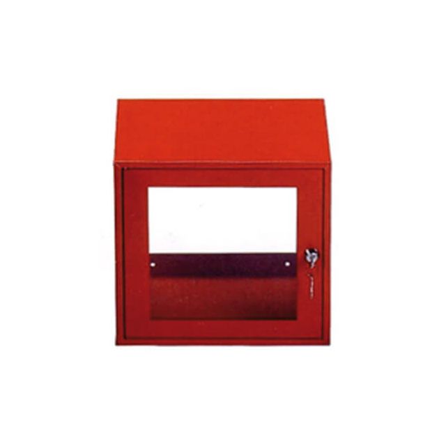Boite sous verre dormant, coffret gaz