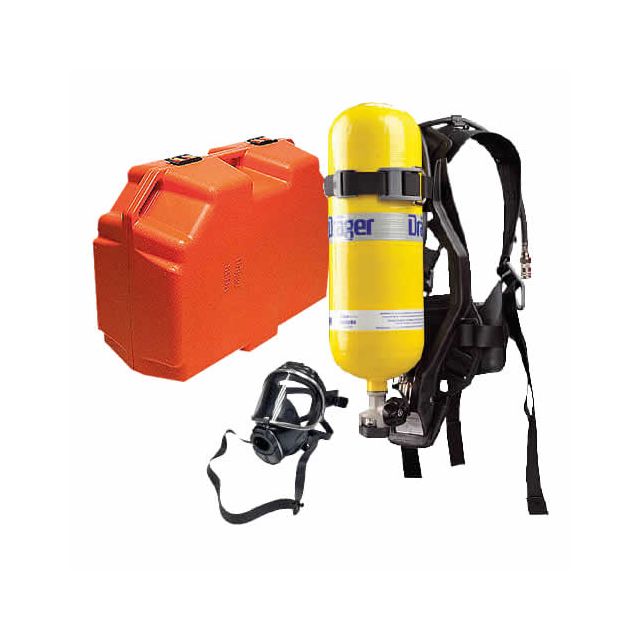 Kit R-PAS - Appareil Respiratoire Isolant (ARI) Dräger PAS Lite livré complet