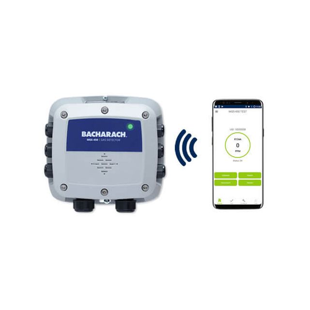 Centrale CO2 Bacharach MGS-450 avec buzzer et sortie relais - Détecteur CO2 autonome