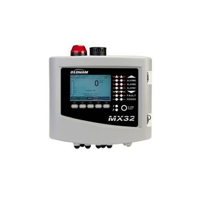 Centrale de détection gaz MX32 (Jusqu'à 8 détecteurs gaz)