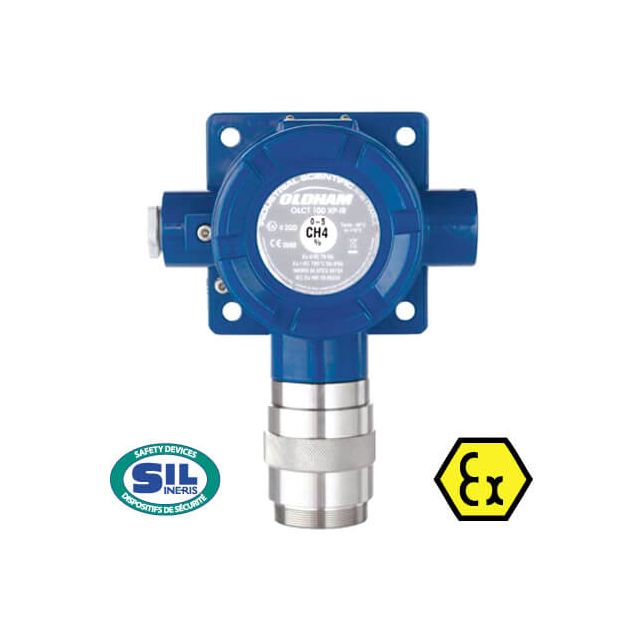 Détecteur gaz ATEX SIL2 Oldham OLCT100 - Gaz explosifs, toxiques, solvants & gaz réfrigérants