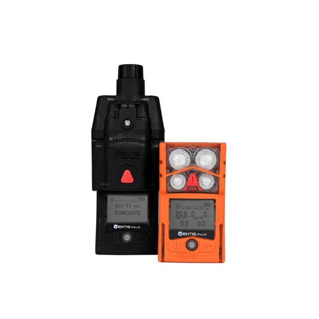 Détecteur 5 gaz avec PTI, Ex, Cl2, CO, CO2, H2S, HCN, NO2, NH3, PH3, SO2