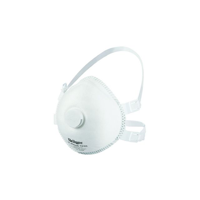 Masque coque anti-poussière FFP3 avec valve X-plore 1330 V