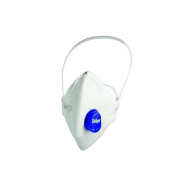Masque poussière FFP2 avec valve X-plore 1500 de la marque Drager
